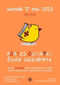 Portes ouvertes le 17 Mai